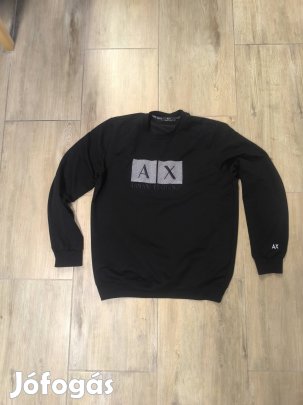 Armani Exchange fekete pulóver