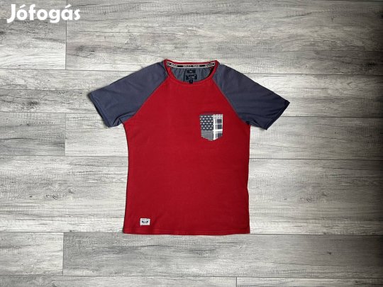 Armani Jeans bordó póló