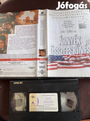 Árnyék összeesküvés thriller vhs 