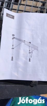 Árnyékoló, kitekerhető, napelenző 