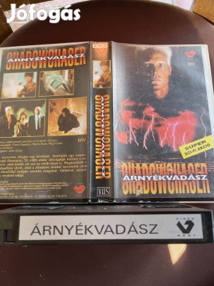 Árnyékvadász scifi vhs 