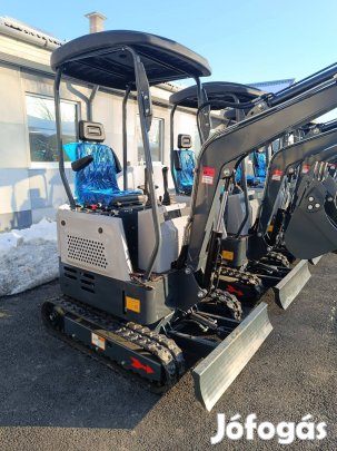 Árokásó Új LX18 25 lóerős ,1,4 tonnás gumitalpas , minikotró