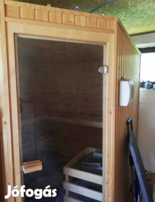 Áron alul!! Domo Wellness Szigetelt Finn Szauna 4-6 személyes 7.5Kw
