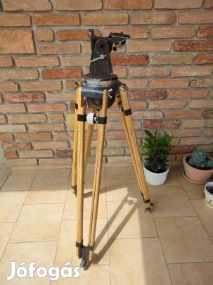 Arri Arriflex 35 Kamerához Lendkerék csillapítású Y-pan fa állvány