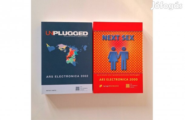 Ars Electronica fesztiválkatalógusok 2000 és 2002