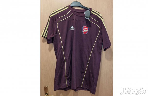 Arsenal bordó barna eredeti adidas póló (M-es)