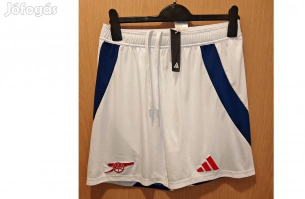 Arsenal eredeti adidas 2024-25 fehér rövid nadrág (M-es)