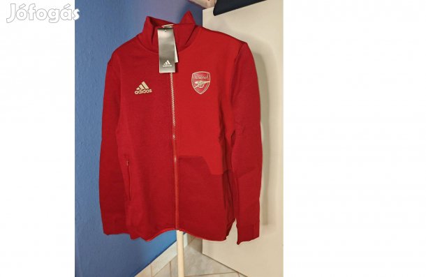 Arsenal eredeti adidas gyerek bordó cipzáras felső (M, 152)