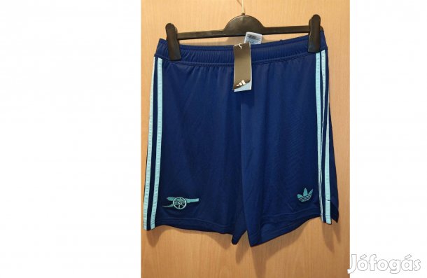 Arsenal eredeti adidas sötétkék Originals 2024-25 rövid nadrág (M-es)