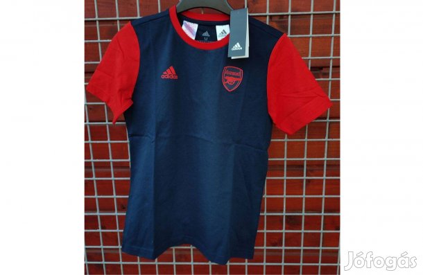 Arsenal eredeti adidas sötétkék gyerek póló (M, 152)