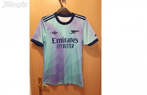 Arsenal eredeti adidas világoskék Originals 2024-25-ös mez (M)