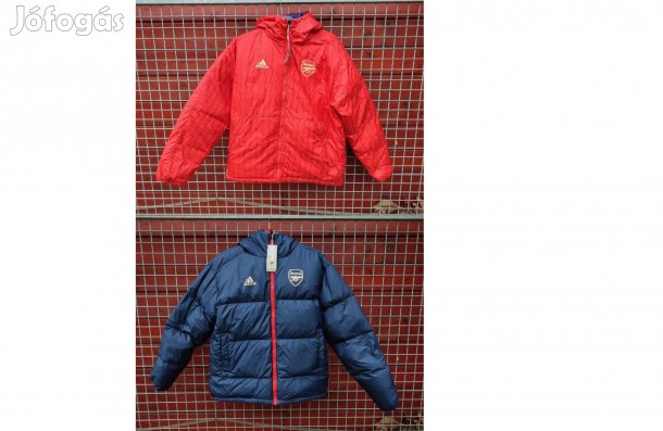 Arsenal eredeti dupla oldalas kifordítható adidas télikabát (M)
