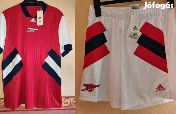 Arsenal eredeti piros adidas Icon focimez szett (M)