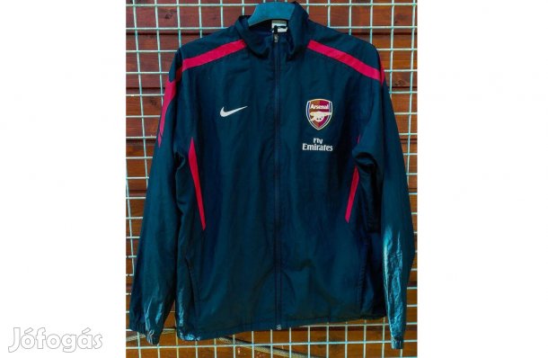 Arsenal eredeti sötétkék Nike széldzseki (L)