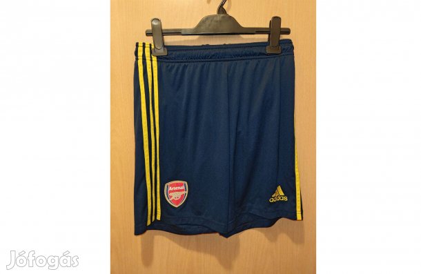 Arsenal eredeti sötétkék adidas rövid nadrág (S-es)