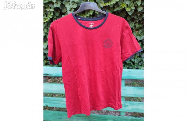 Arsenal szurkolói piros póló (L)