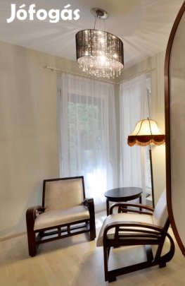 Art Deco stílusú Bőr fotel