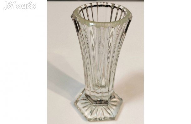 Art Deco váza Bordázott felületű