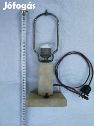 Art déco éjjeli-lámpa, olvasólámpa