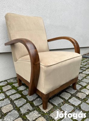 Art deco fotel felújított