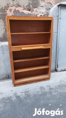 Art deco könyves polc szekrény
