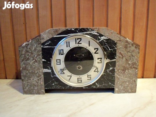 Art deco márvány asztali óra álló óra állóóra