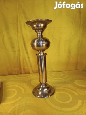 Art deco réz gyertyatartó 43cm