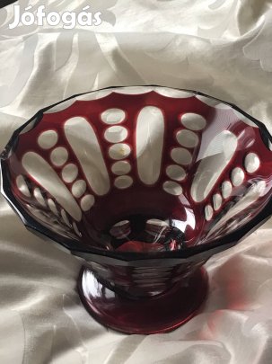 Art deco üveg kinálo 