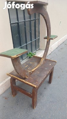 Art deco virágtartó állvány