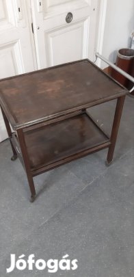 Art deco zsúrkocsi.Szép állapotban.