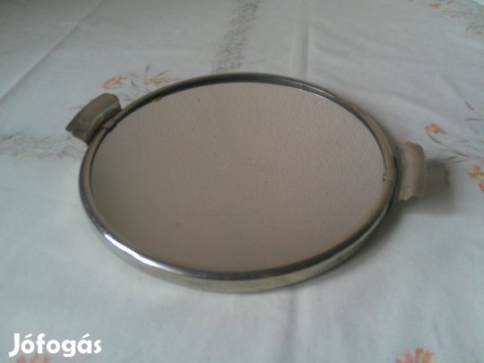 Art deko kerek tükörtálca