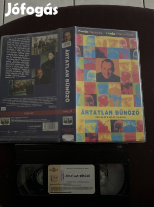 Ártatlan bűnöző thriller vhs 