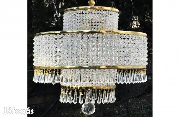 Artdeco stílusú üvegcsillár