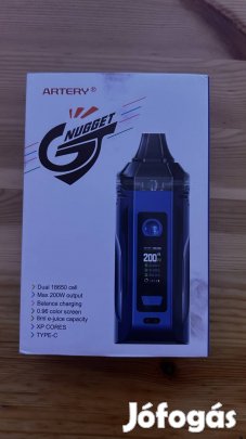 Artery Nugget GT 200W Pod Mod - Brutál erő, hibátlan állapot!