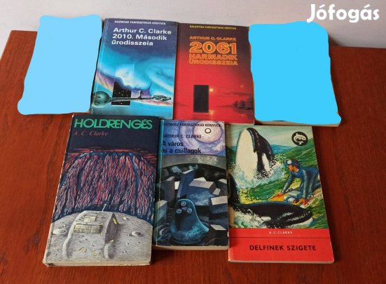Arthur C. Clarke könyvcsomag / 5 db könyv