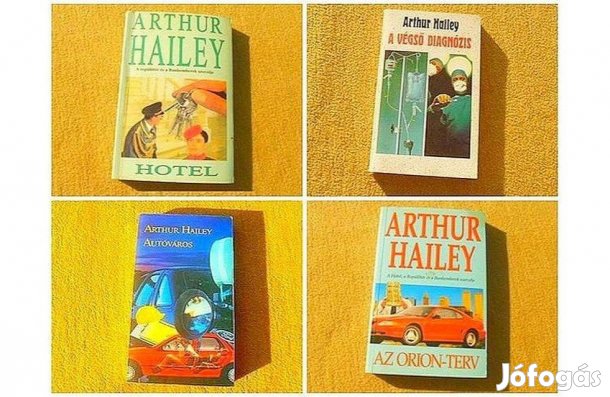 Arthur Hailey könyvek - 5 kötet