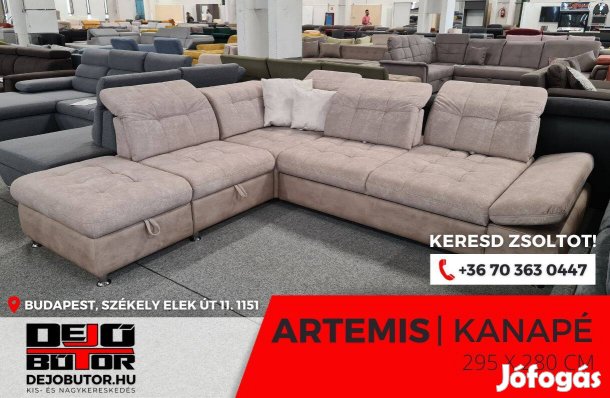 Artremis sarok kanapé bútor ülőgarnitúra grey 295x280 cm multi relax