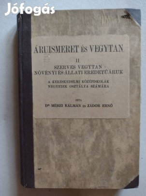Áruismeret és vegytan II