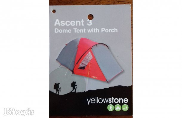 Ascent Yellowstone sátor Három Évszakos Vízálló 310x220 cm,3000 mm, N