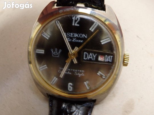 Aseikon Ruhla UMF Szerkezetes Férfi Régi Karóra Kézi Húzós Retro