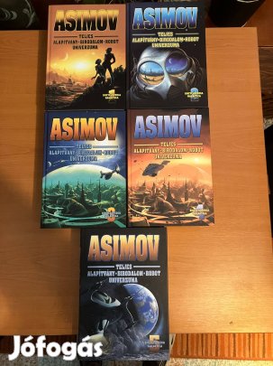 Asimov-Teljes Alapítvány Birodalom Robot Univerzuma 1-5