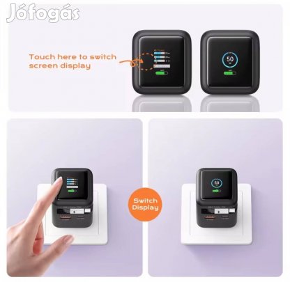 Asometech 70w Gan töltőfej