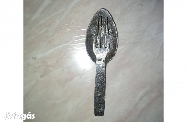 Ásott ,világháborús német acél göffel