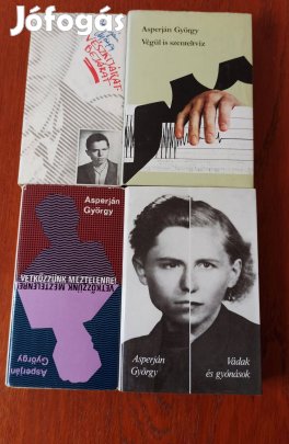 Asperján György könyvcsomag / 4 db könyv