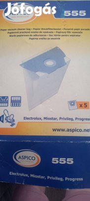 Aspico 522 és 555 doboz porzsák eladó