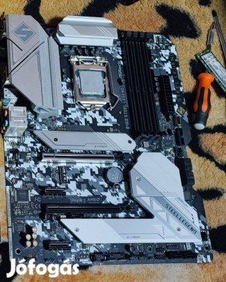 Asrock B460 Steel Legend, hibás de javítható