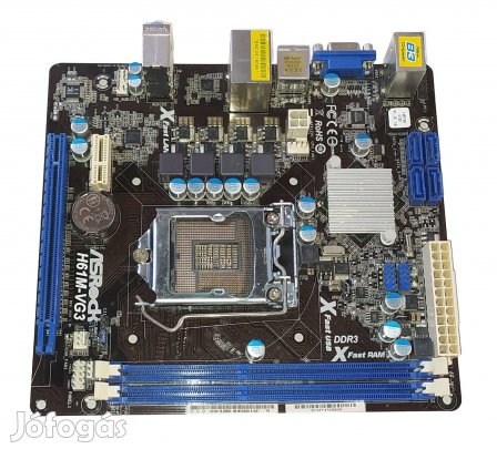 Asrock H61M-VG3 alaplap s1155