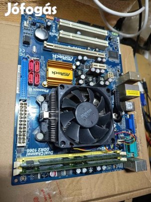 Asrock N68-S + Phenom ll X4 940+4Gb ram + hűtő félkonfig