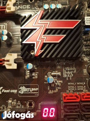 Asrock fatal1ty z77 performance / doboz + hátlap/ 