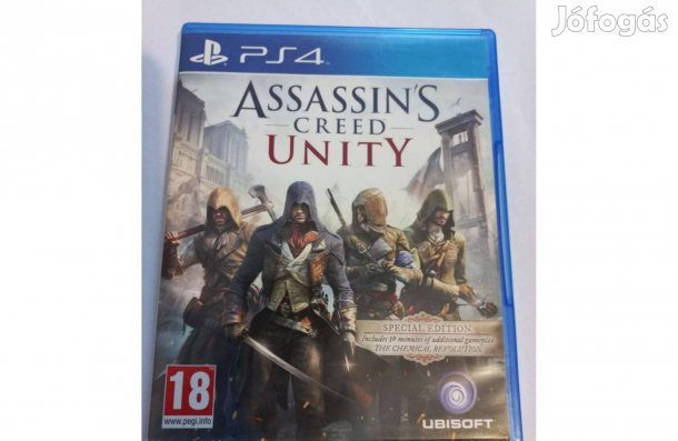Assasin's Creed Unity PS4 játék